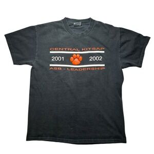 Vintage T Shirt Central Kitsap ASB Club Heavy Cotton Single Stitched